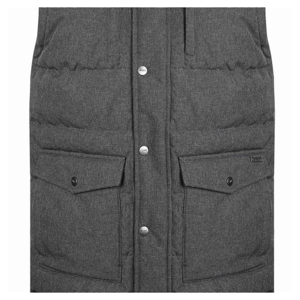 Weird Fish Herr Houndstooth Vadderad Gilet