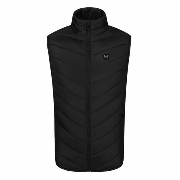Polyester varmevest med nem styring og fire varmezoner - Størrelse 3XL