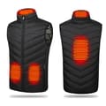 Miniatyrbillede 1 af 7: Polyester varmevest med nem styring og fire varmezoner - Størrelse 3XL