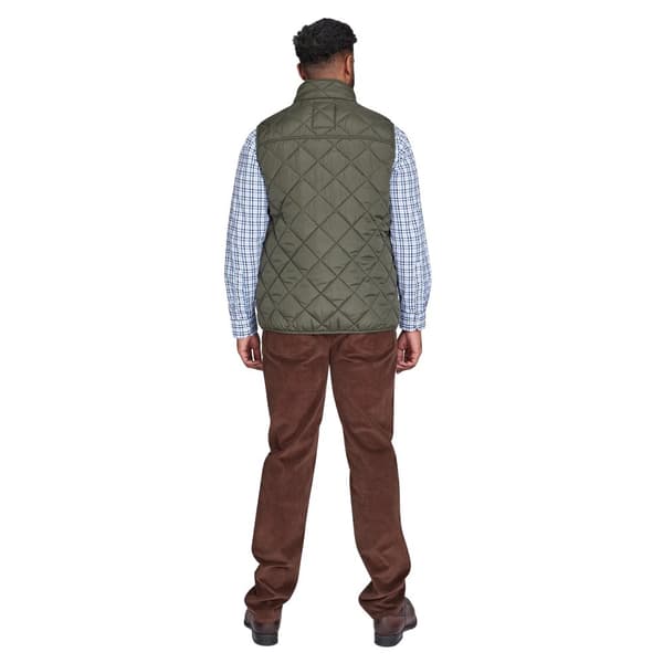Raging Bull Mens Quilted Patch Pocket Gilet