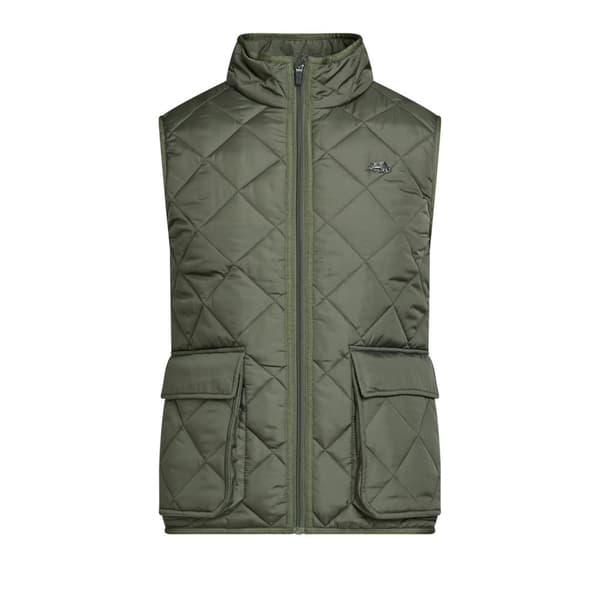 Raging Bull Mens Quilted Patch Pocket Gilet