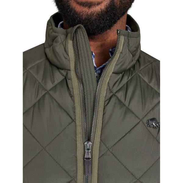 Raging Bull Mens Quilted Patch Pocket Gilet