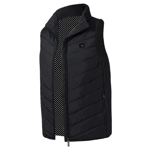 Varmvest Unisex - Vest med indbyggede varmezoner – USB