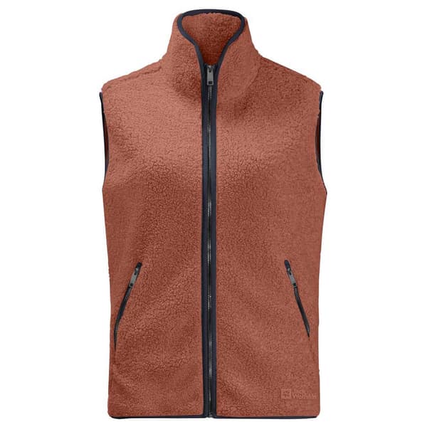 Jack Wolfskin High Curl Vest Orange XL Kvinde
