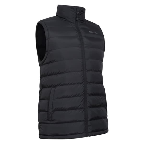 Mountain Warehouse Mens Seasons Faux Fur Lined Padded Gilet