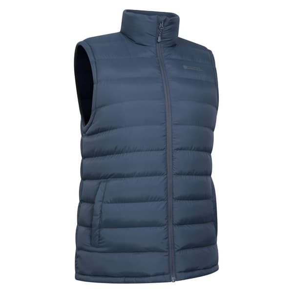 Mountain Warehouse Mens Seasons Faux Fur Lined Padded Gilet
