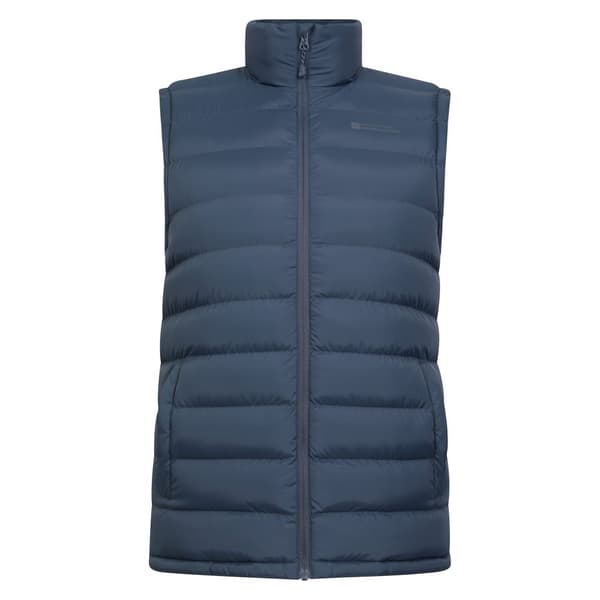 Mountain Warehouse Mens Seasons Faux Fur Lined Padded Gilet
