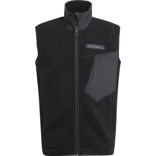 Adidas Terrex Xploric High Pile Fleece Vest Sort M Mand