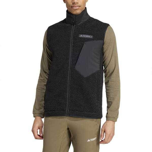 Adidas Terrex Xploric High Pile Fleece Vest Sort M Mand
