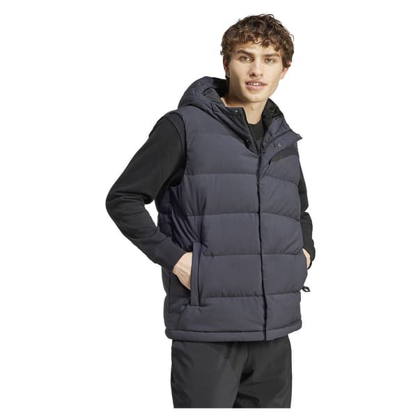 Adidas Helionic Down Vest Sort M Mand