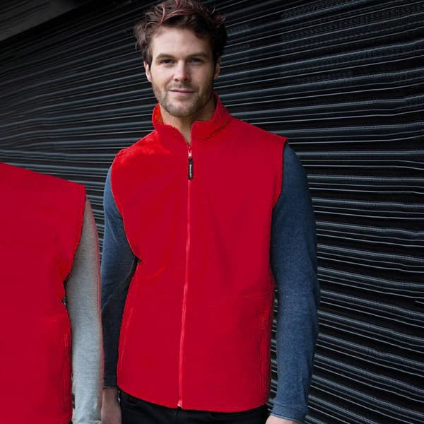 Result Mens Active Anti Pilling Fleece Bodywarmer Jacket