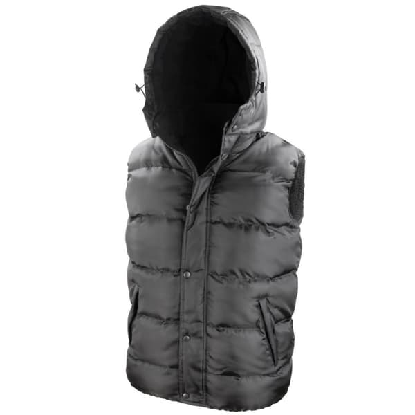 Result Herre Core Nova Lux polstret fleeceforet bodywarmer-jakke med polstring