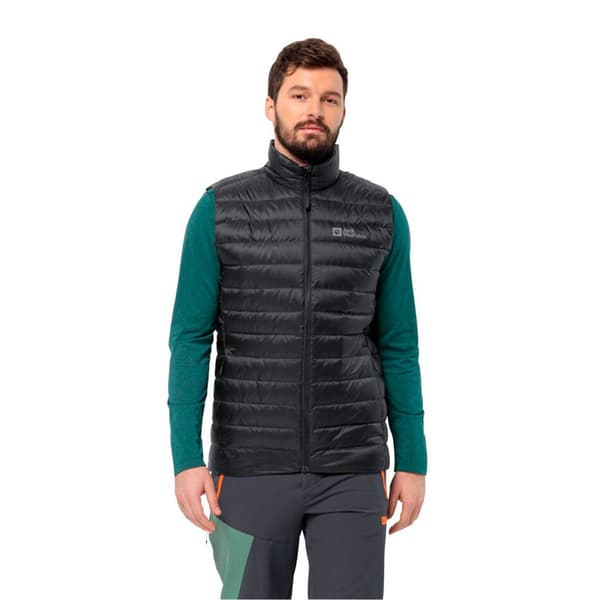 Jack Wolfskin Pilvi Down Vest Sort 3XL Mand