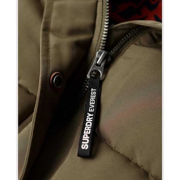 Superdry Everest Faux Fur Vest Grøn L Kvinde