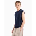 Miniatyrbillede 6 af 6: Armani Exchange 6dzm1g_zm1lz Vest Blå XL Mand