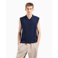 Miniatyrbillede 1 af 6: Armani Exchange 6dzm1g_zm1lz Vest Blå XL Mand