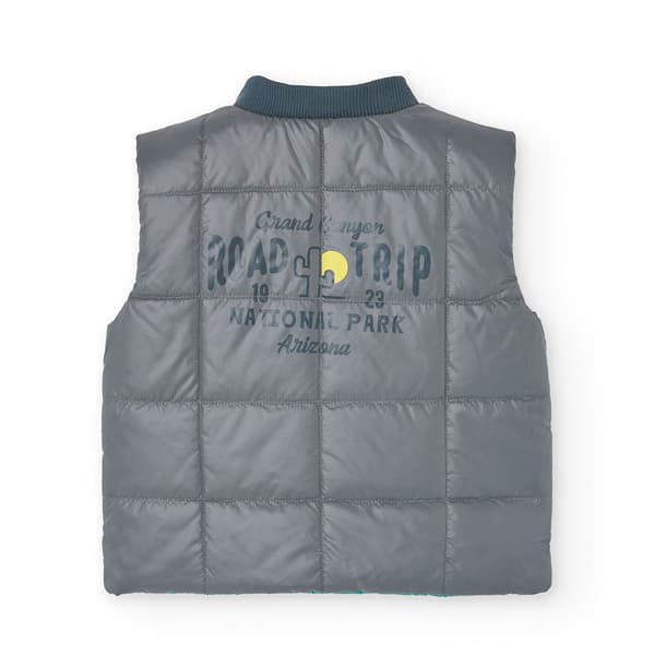 Boboli Technical Vest Blå,Grå 10 Years