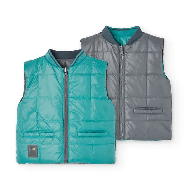 Boboli Technical Vest Blå,Grå 10 Years