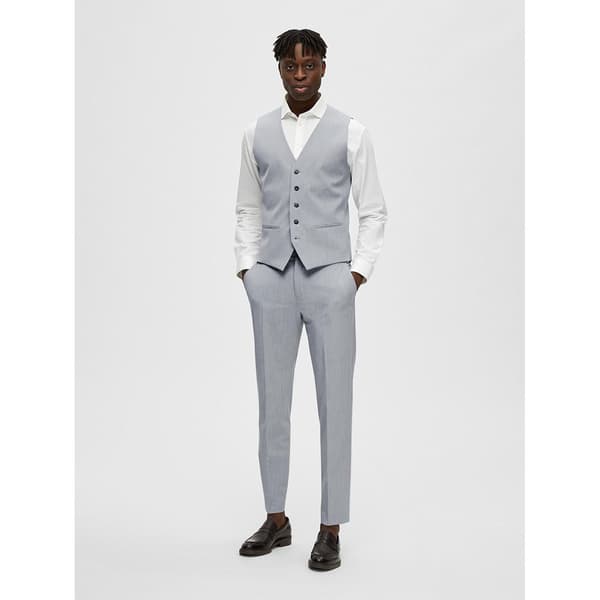 Selected Liam Slim Fit Vest Grå 102 Mand
