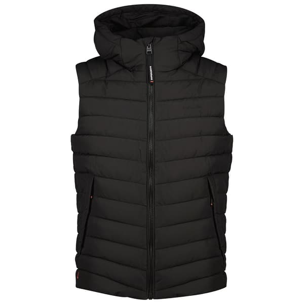 Superdry Fuji Sport Padded Väst Svart 2XL Man