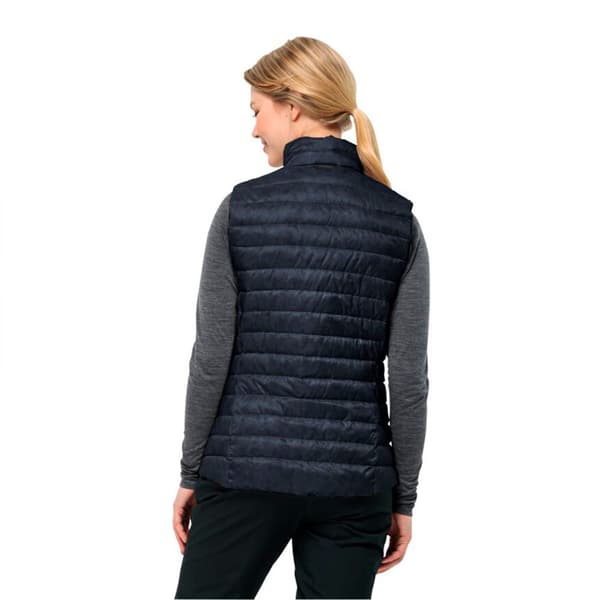 Jack Wolfskin Pilvi Down Vest Blå XS Kvinde
