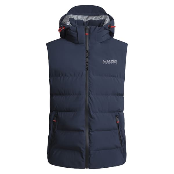 Red Bull Racing City Puffer Liivi Sininen XL Mies