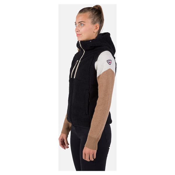 Rossignol Cieloalto Fleece Väst Svart 2XL Kvinna