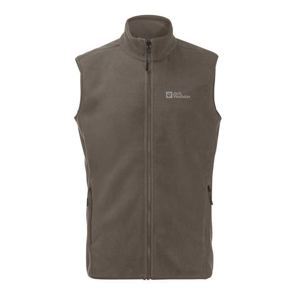 Jack Wolfskin Waldsteig Fz Vest Brun S Mand