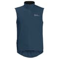 Miniatyrbillede 3 af 6: Jack Wolfskin Morobbia Wind Vest Blå S Mand