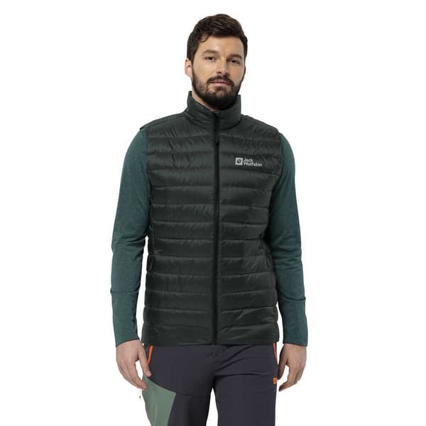 Jack Wolfskin Pilvi Down Vest Sort S Mand