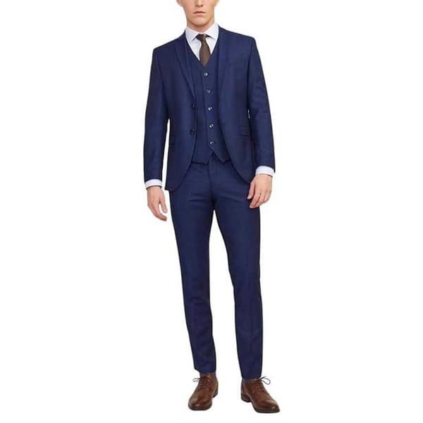 Jack & Jones Olaris Väst Blå 52 Man