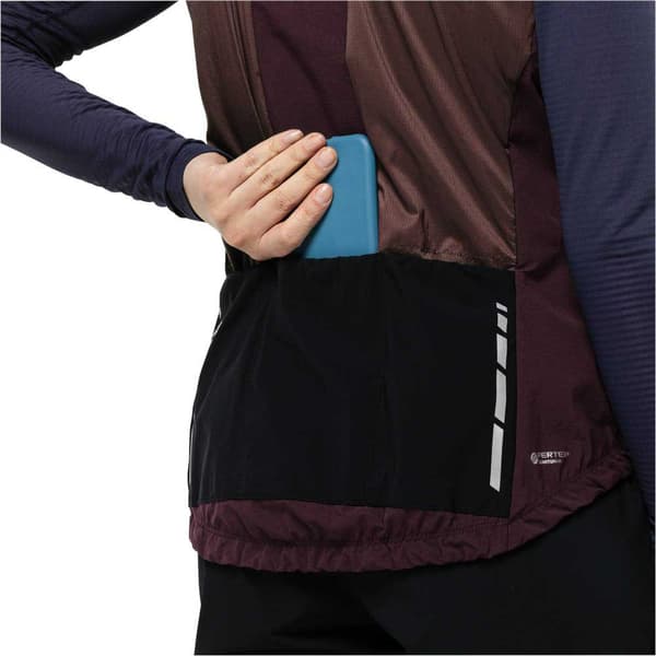 Jack Wolfskin Morobbia Alpha Vest Brun 2XL Kvinde