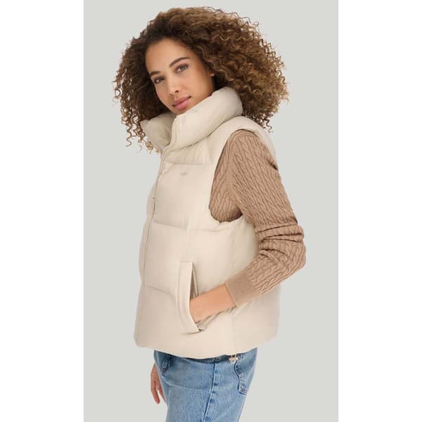 Dockers Hd Matte Soft Bubble Puffer Liivi Beige,Harmaa XS Nainen