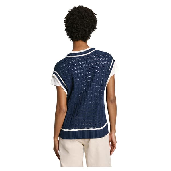 Pepe Jeans Iva Vest Väst Blå S Kvinna