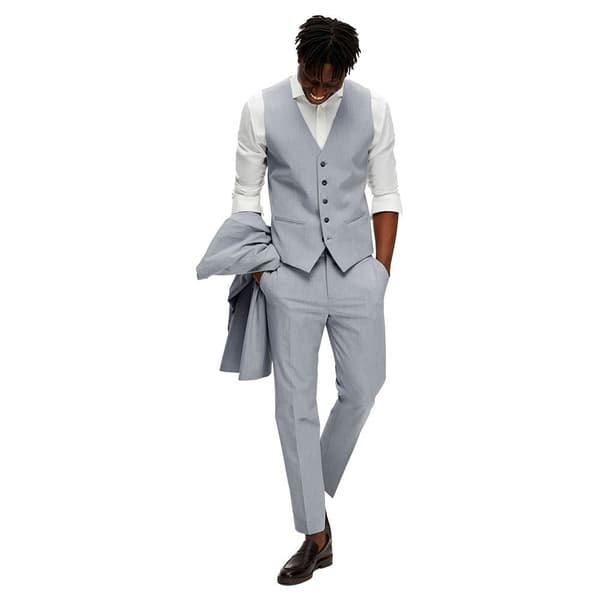 Selected Liam Slim Fit Väst Grå 48 Man