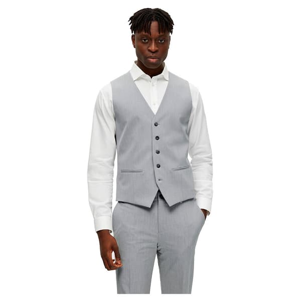 Selected Liam Slim Fit Väst Grå 48 Man
