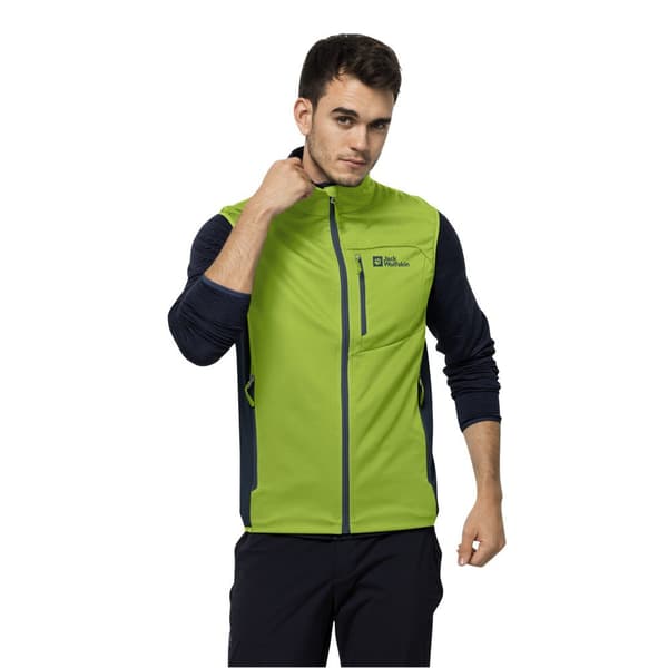 Jack Wolfskin Highest Peak Väst Grönt S Man