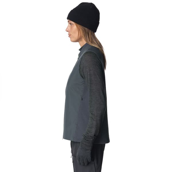 Houdini Moonwalk Vest Blå L Kvinde