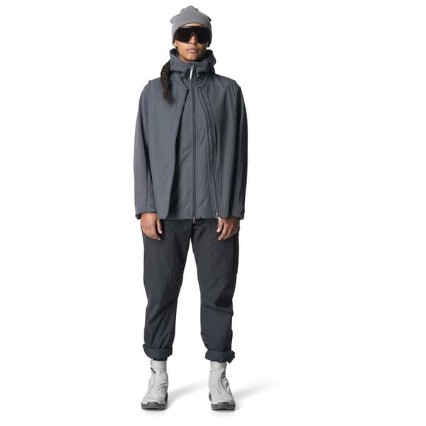 Houdini Moonwalk Vest Blå L Kvinde