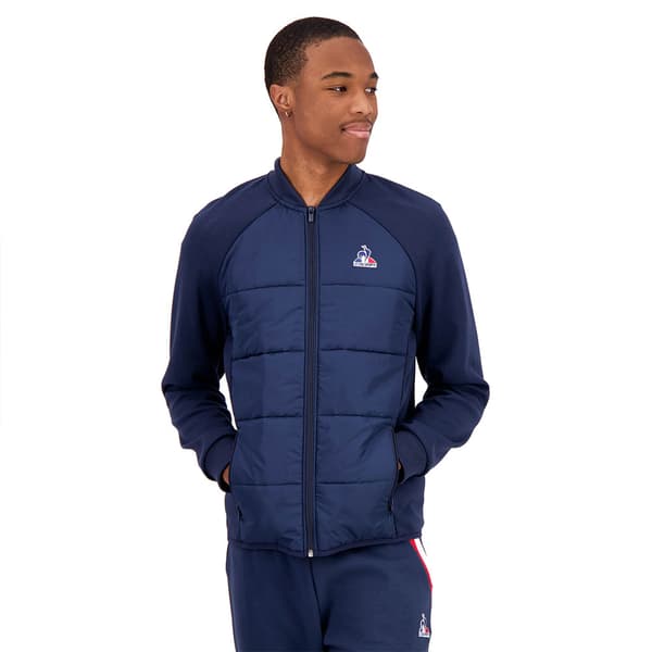 Le Coq Sportif Tri Hybride N°2 Väst Blå M Man