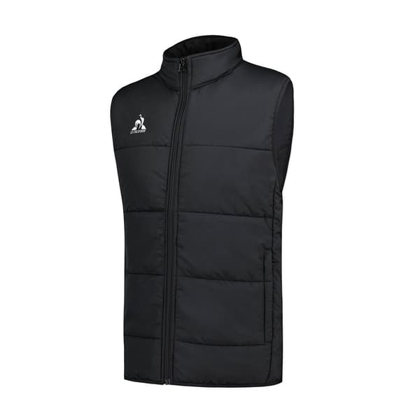 Le Coq Sportif 2423101 Training Light N°1 Vest Sort 4XL Mand