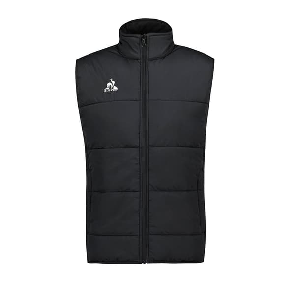 Le Coq Sportif 2423101 Training Light N°1 Vest Sort 4XL Mand
