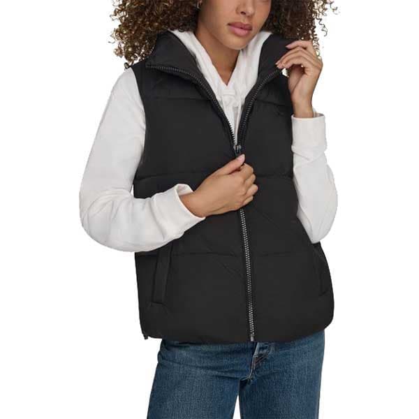 Dockers Hd Matte Soft Bubble Puffer Liivi Musta M Nainen