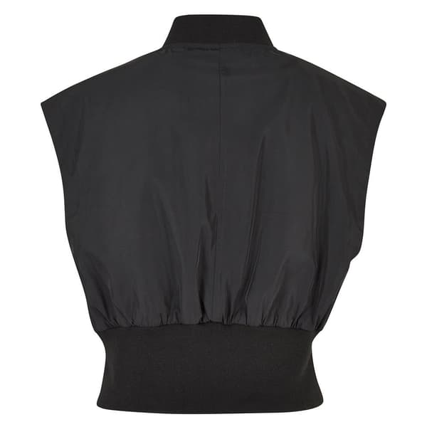 Urban Classics Recycled Bomber Vest Sort 5XL Kvinde