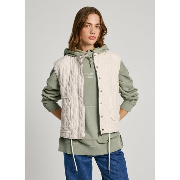 Pepe Jeans Ali Liivi Valkoinen L Nainen