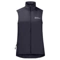 Miniatyrbillede 3 af 6: Jack Wolfskin Morobbia Wind Vest Grå S Kvinde