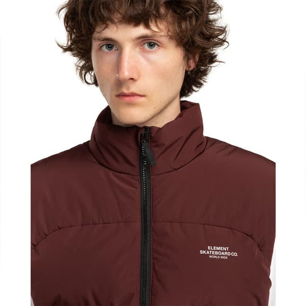 Element Classic Insulator Väst Brun M Man