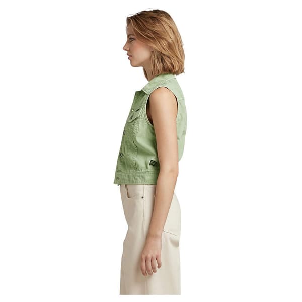 G-star D22582-c436 Vest Grøn L Kvinde