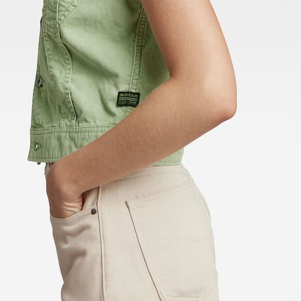 G-star D22582-c436 Vest Grøn L Kvinde