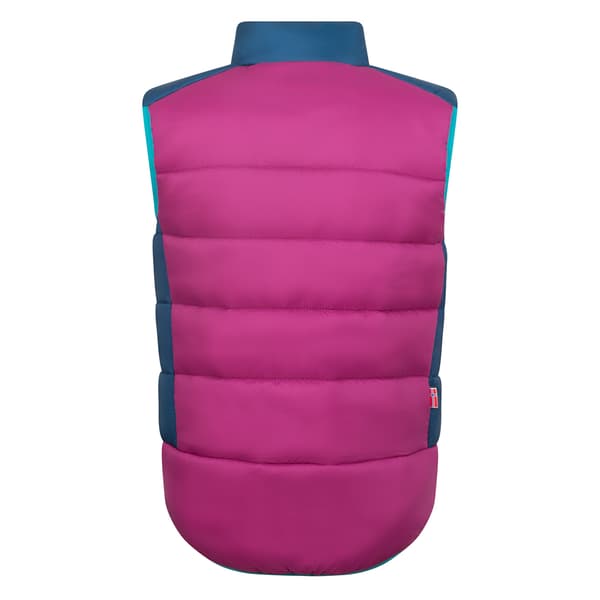 Trollkids Hardanger Vest Blå,Rosa 116 cm